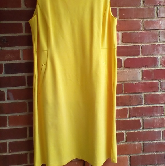 LANDS'END YELLOW DRESS - Picture 4 of 4